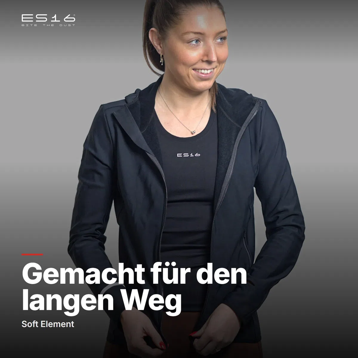 Løbejakke Soft Element Chaqueta Running Mujer | Cortavientos Ligera y Transpirable con Cremallera Completa para Correr y Ciclismo