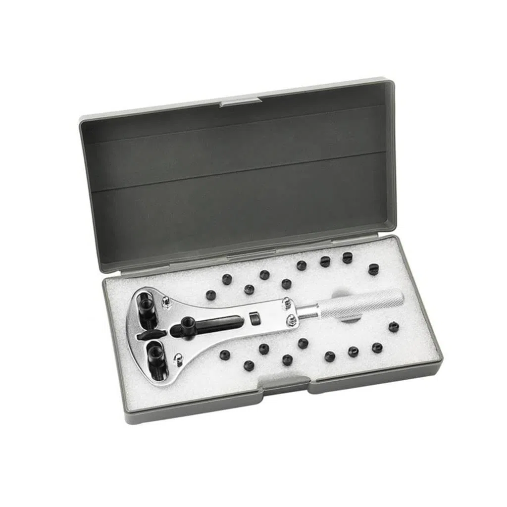 Herramienta de reparación de abridor de caja trasera de reloj, tornillo de extracción ajustable, llave de 16-48 mm (como se muestra 1)
