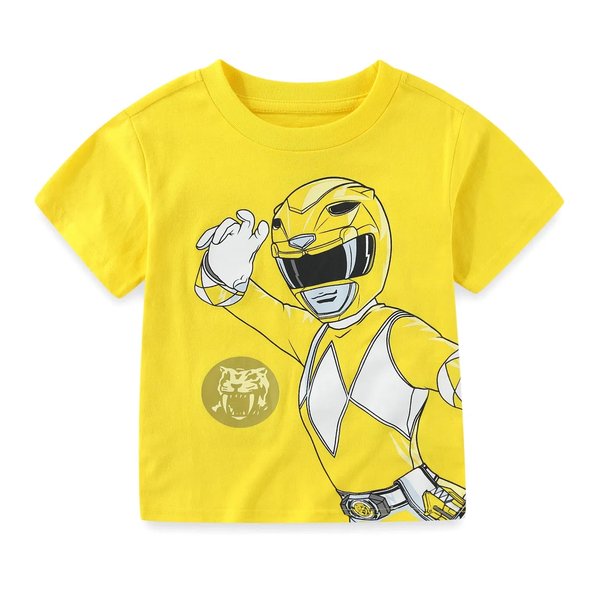 Power Rangers Hhyc801 Camiseta Niños (Pack de 4)