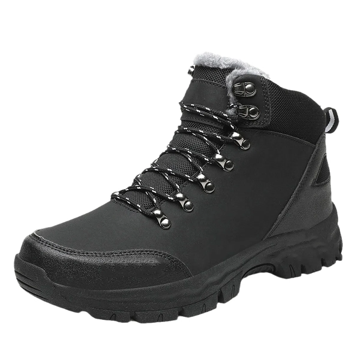 Zapatos de pesca de invierno más terciopelo cálido transpirable antideslizante botas de nieve deporte al aire libre camping senderismo pesca zapatos