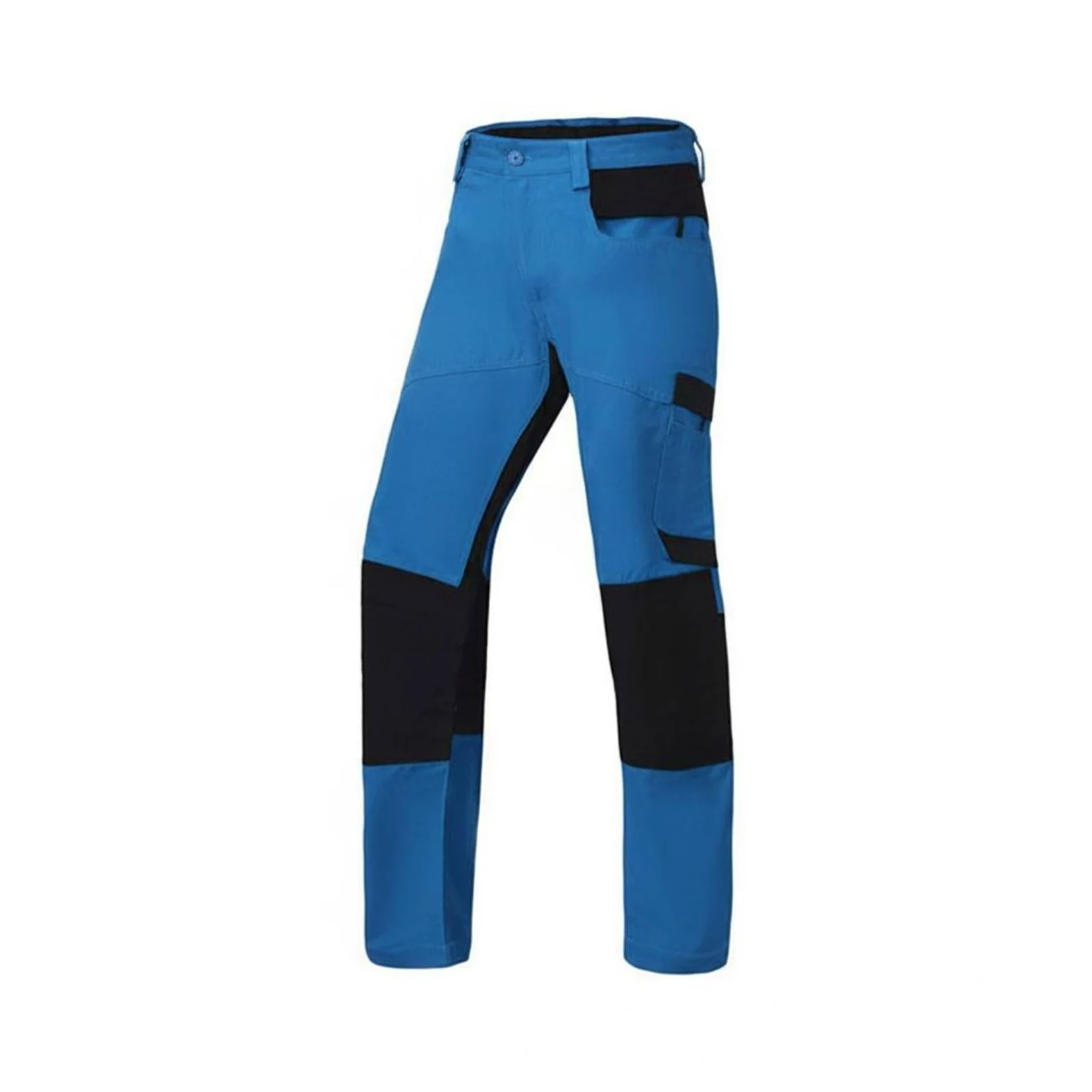 Gralara Pantalones de Trabajo Anticorte Multibolsillo Pantalón Anticorte Resistente a Herramientas de Corte Pantalón para Profesionales, Cortar, Light Blue 38