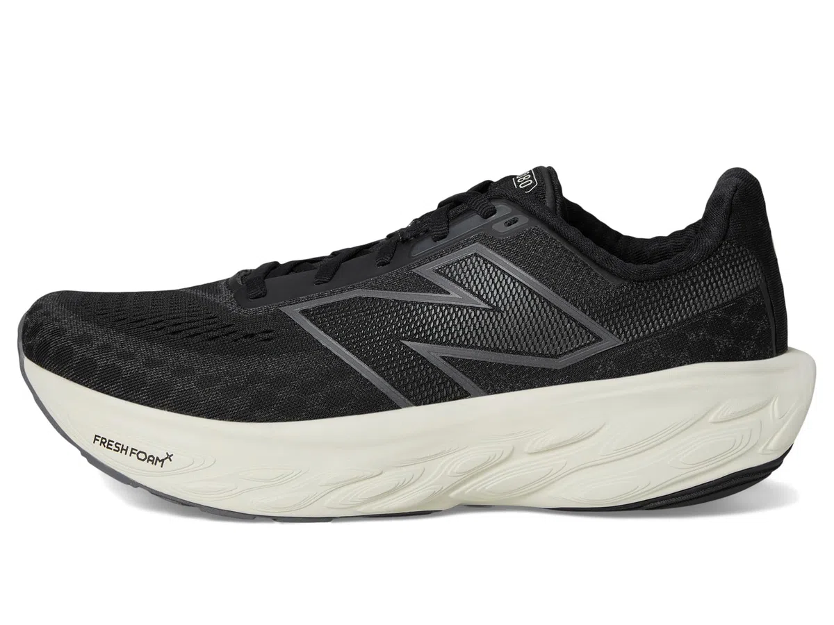 New Balance Fresh Foam X 1080 V14 - Tenis de Correr para Mujer, Negro/Phantom/Sal Marina., 39 EU