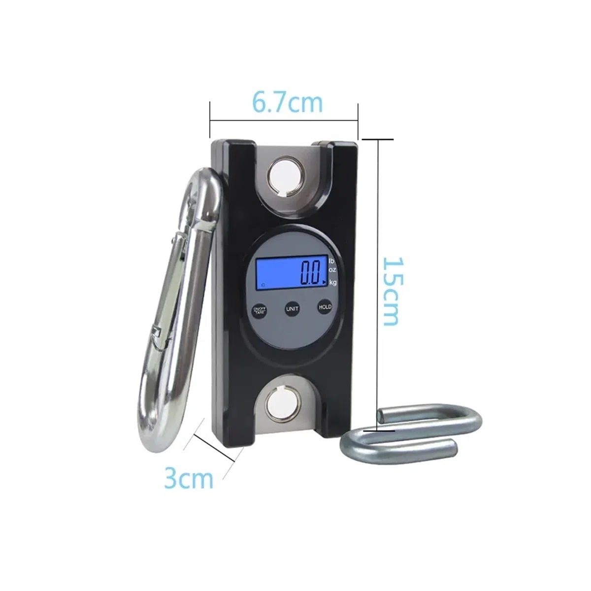 Báscula electrónica de grúa colgante con gancho de báscula Digital de 300kg, balanza de precisión Bascula pesaje de peso báscula de equipaje Bascula