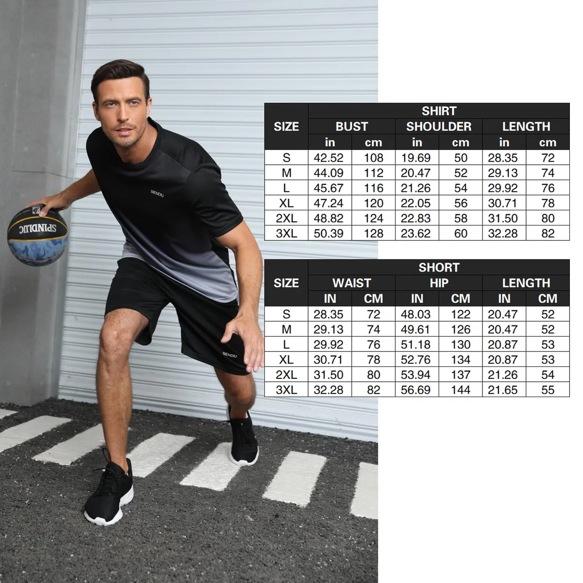 Conjunto de entrenamiento para hombre, ropa atlética, camisetas de fútbol, pantalones cortos, paquete de 3 unidades, baloncesto, correr, gimnasio, fútbol, trajes de verano