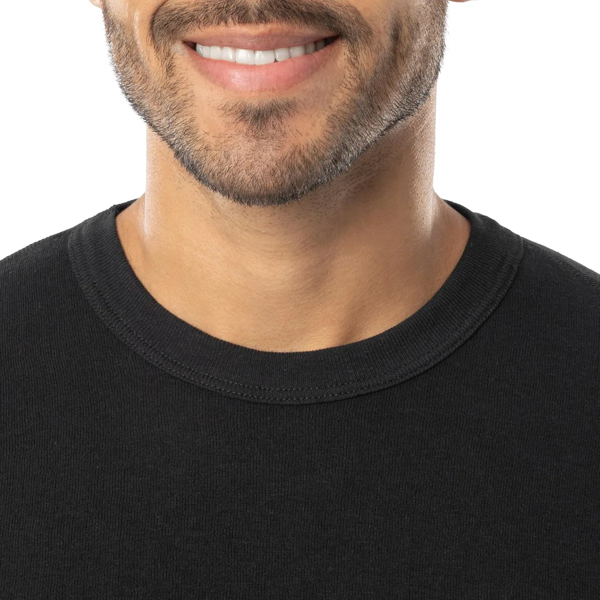 ColdPruf Ropa Interior térmica de Doble Capa para Hombre, Manga Larga, Cuello Redondo