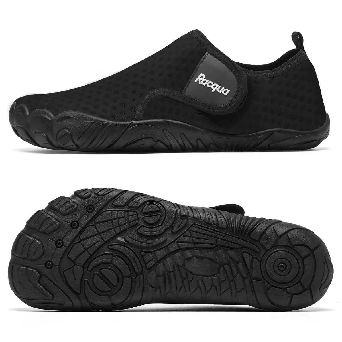 Racqua Zapatos de agua, zapatos de natación para mujer, zapatos de playa y hombre, secado rápido