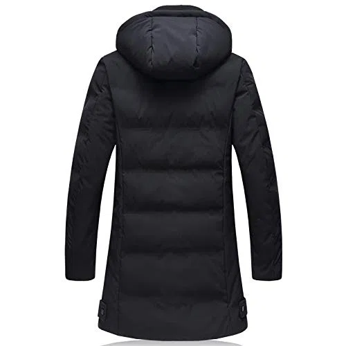 Chaqueta De Plumón para Hombre Chaquetas con Capucha De Plumón De Pato Blanco 90% Hombre, Chaquetas De Plumón De Invierno para Hombre, Talla L-6Xl