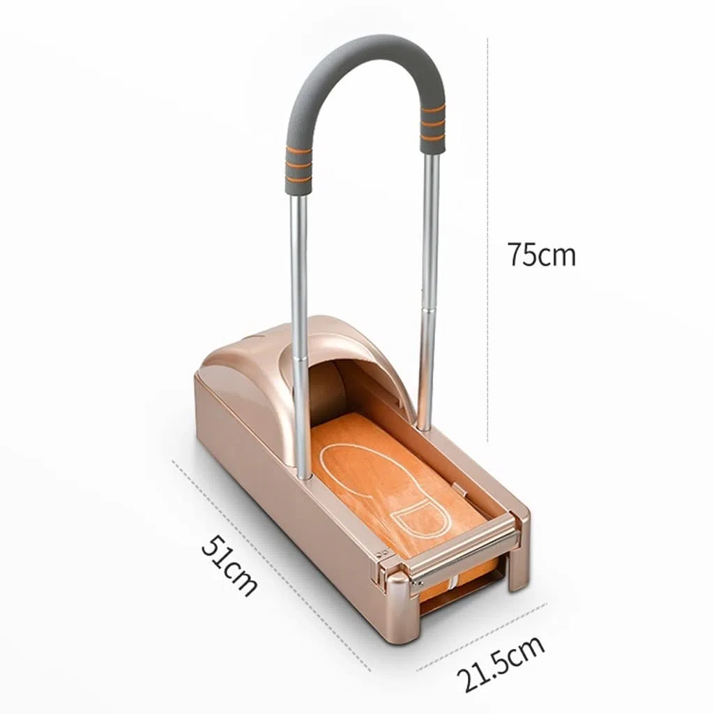 Dispensador automático de fundas de zapatos para el hogar, máquina desechable para una entrada fácil de limpiar