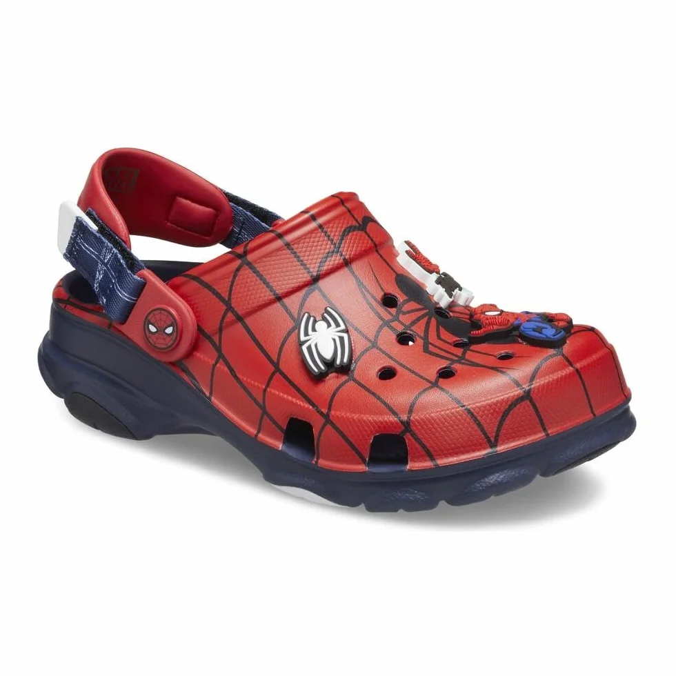 Crocs Spider-Man-Zuecos Todo Terreno, Zuecos Unisex niños