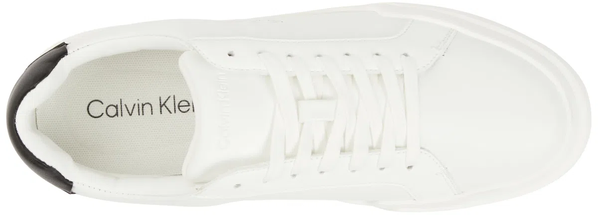 Calvin Klein Sneaker con Suela Cupsole Mujer Chunky Laceup de Piel