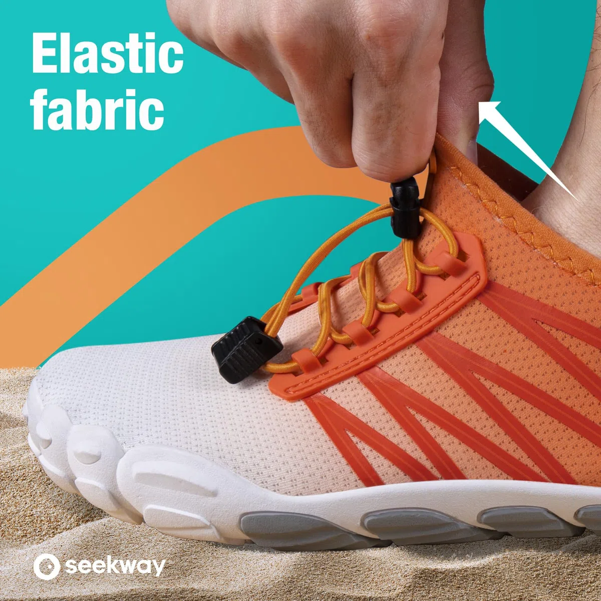 SEEKWAY Water Shoes Women Men Adult Quick Dry Aqua Socks Barefoot Non Slip for Beach Swim River Pool Lake Surf