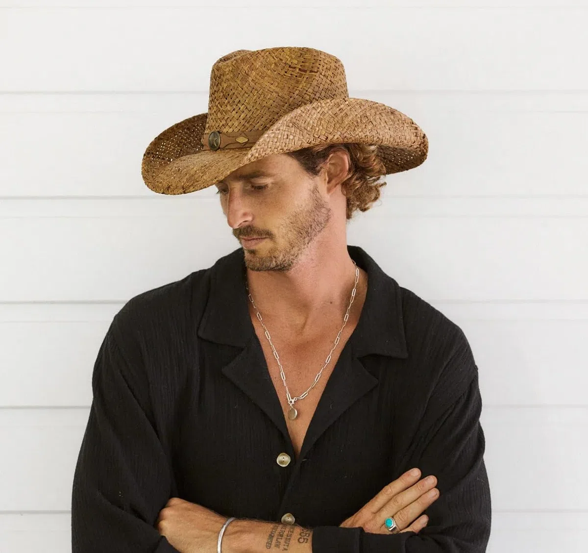 Conner Sombrero de Paja Millersview Mujer/Hombre - Western Sol Vaquero Primavera/Verano Verano