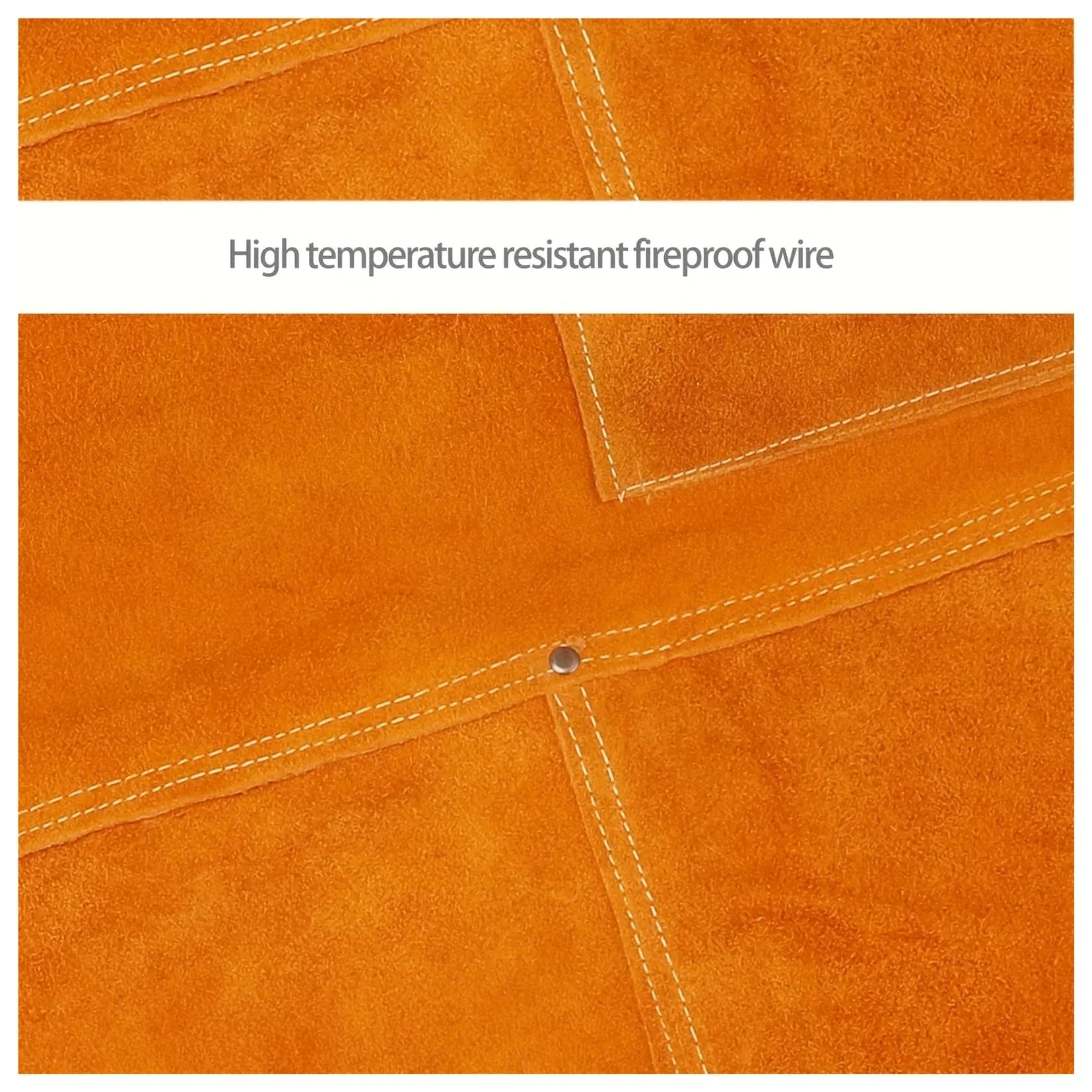 Delantal de soldadura de PU resistente