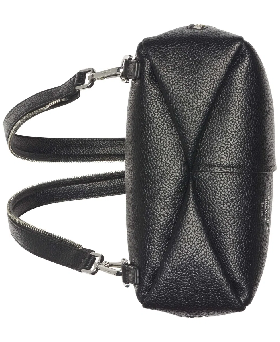 Calvin Klein Myra Backpack For Women – Vegan Leather Convertible Sling Backpack, 2 Pockets Mochila convertible Mujer (Pack de 1)
