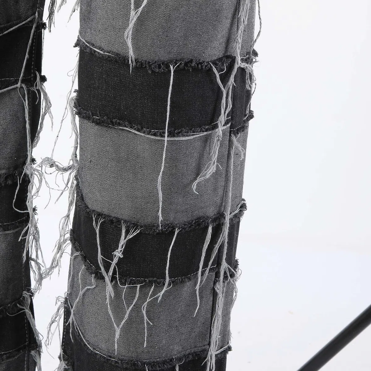 Genérico Pantalones De Mezclilla Ajustados para Hombre Pantalones Deportivos Rasgados Desgastados Desgastados Ajustados para Uso Diario Vaqueros De Hombre Vaqueros Rectos