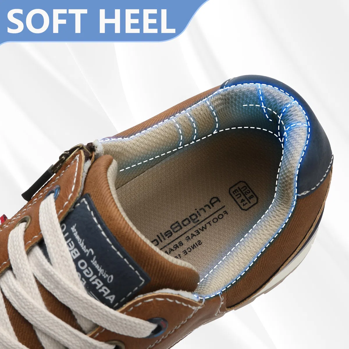 ARRIGO BELLO Zapatillas Hombre Zapatos Vestir Casual Deportivas Transpirables Gimnasio Correr Sneakers Talla 41-46