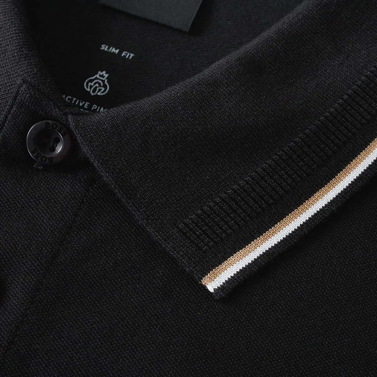 HUGO BOSS Birdie Paule - Polo de golf para hombre, absorbe la humedad