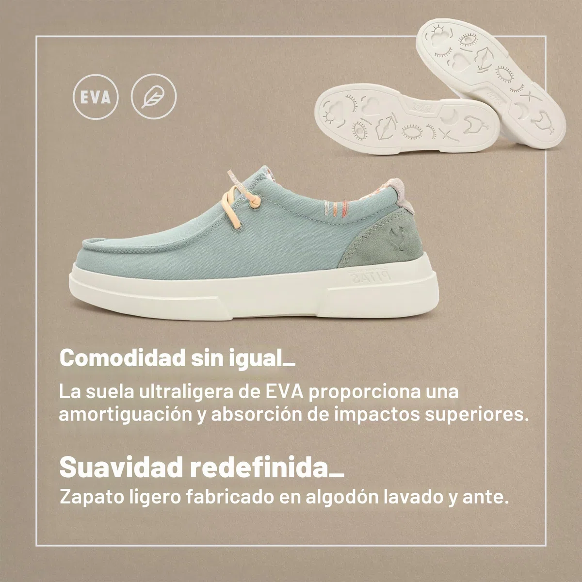 PITAS | SIRMIONE | Mocasines de Mujer | Náuticos Casual | Zapatillas de Tela | Zapatos sin Cordones | Deportivas Casuales | Calzado de Walkinpitas