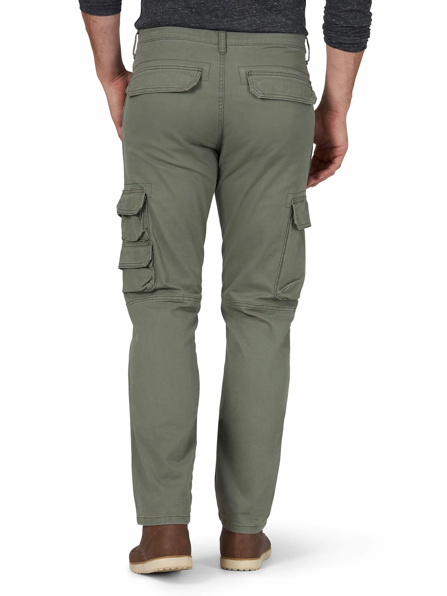 Wrangler Authentics Pantaloni Cargo Affusolati Regolari - Pantalones Hombre