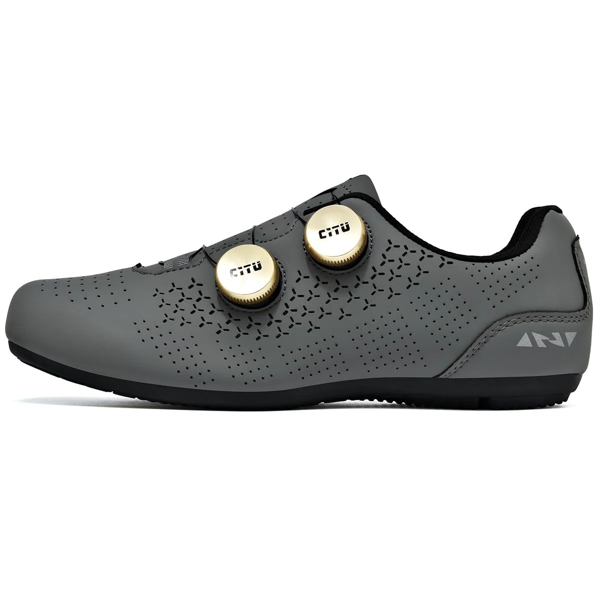 Hombre Zapatillas Ciclismo Montañ Sin Cala, Suela de Goma Calzado Bicicleta Respirables Antideslizantes para Deportes al Aire Libre