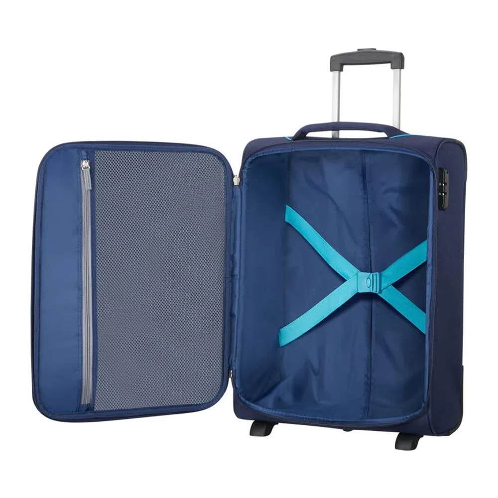 American Tourister Holiday Heat Spinner, 2.6 kilogramos de maletas, 55 cm, 38 litros, Marina