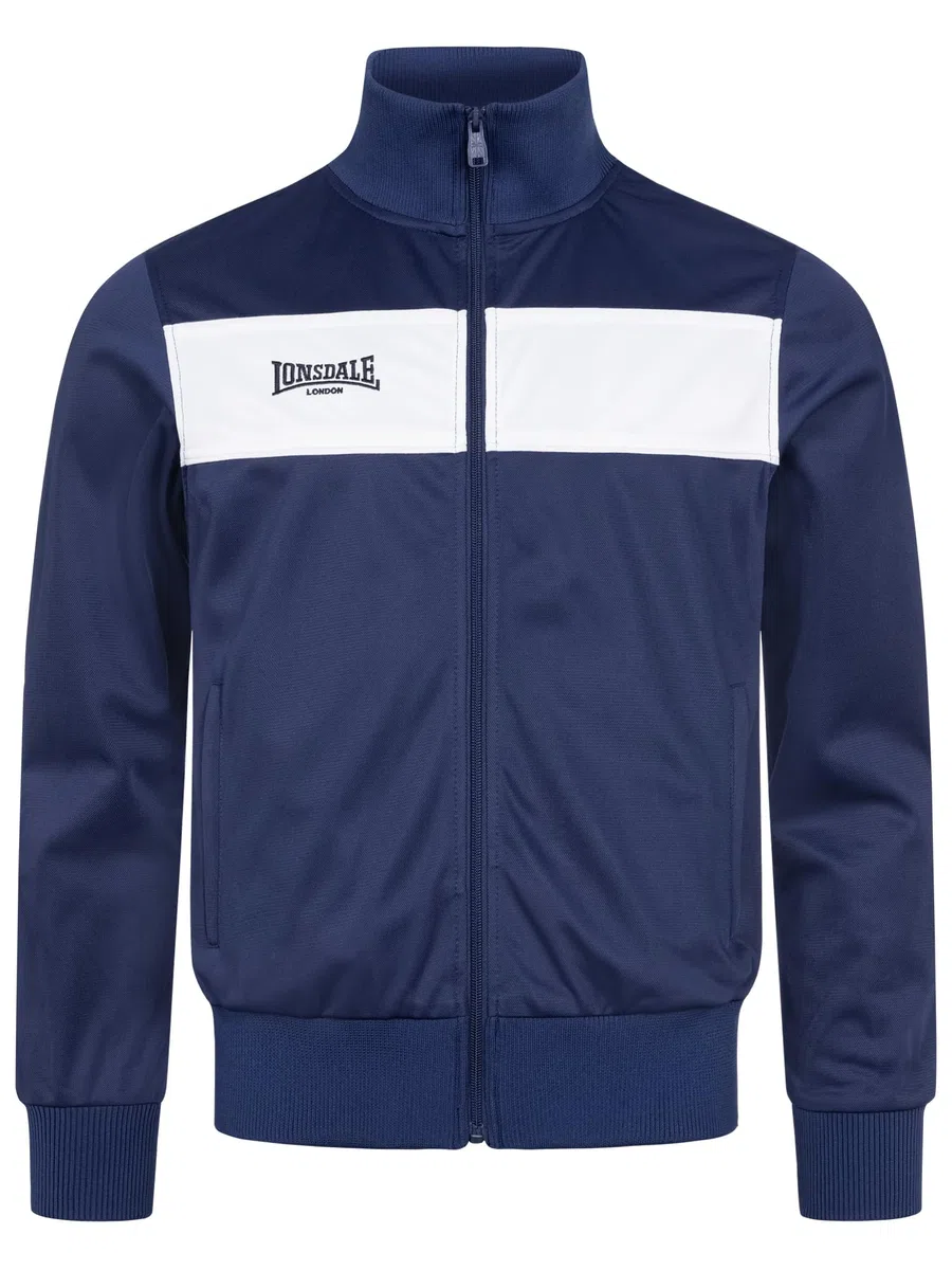 Lonsdale London Alnwick Hombre Chándal Negro 100% poliéster