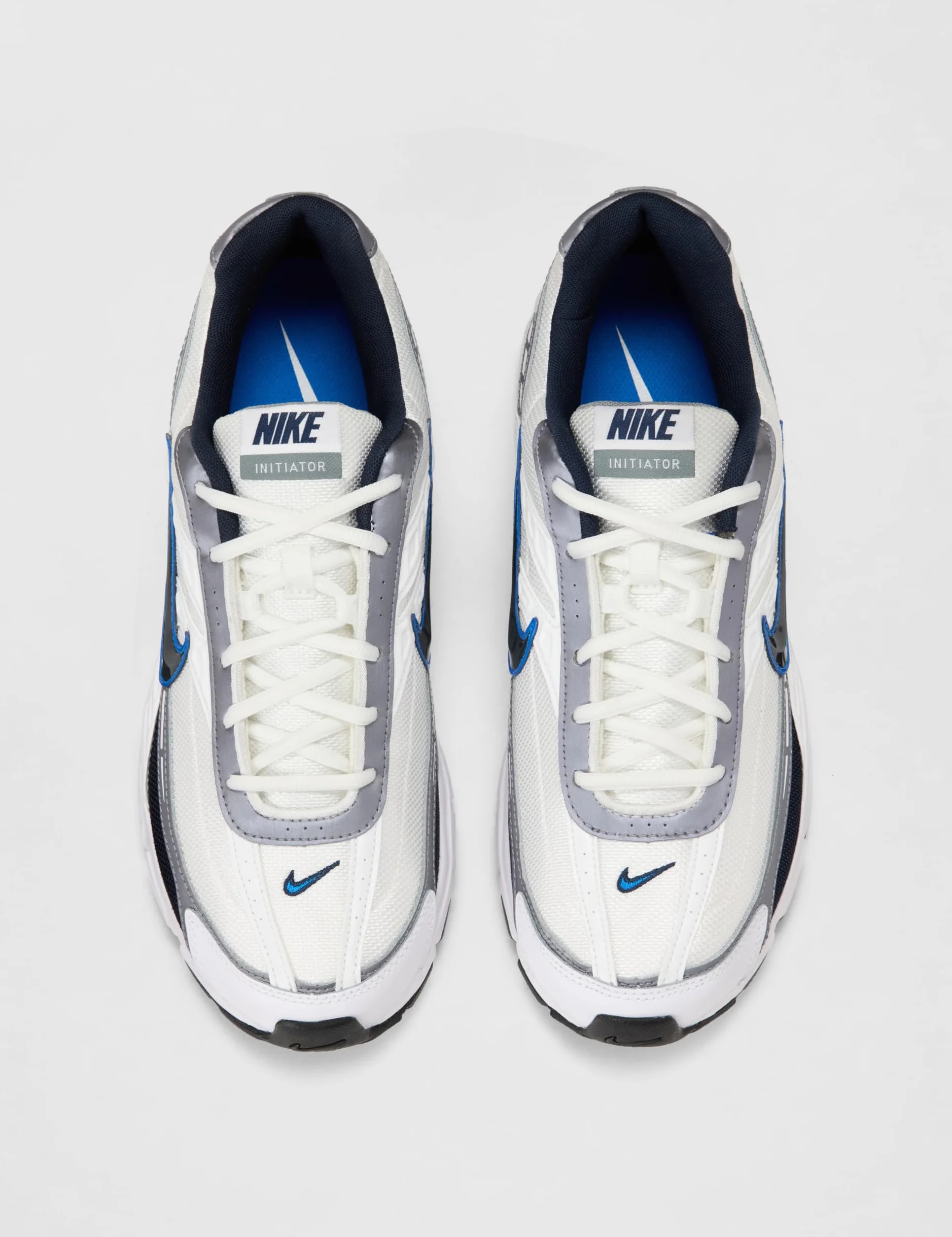 Nike Nike Initiator Zapatillas de Trail Running, Hombre, Multicolor (White/Obsidian/Mtlc Cool Grey 101), 46 EU (11 UK)