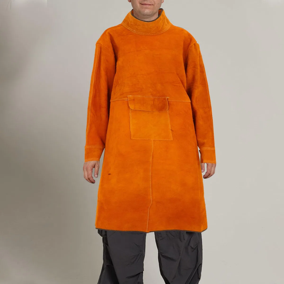DOITOOL Babero de soldadura Anti llama ropa de seguridad resistente al calor para protección de trabajo