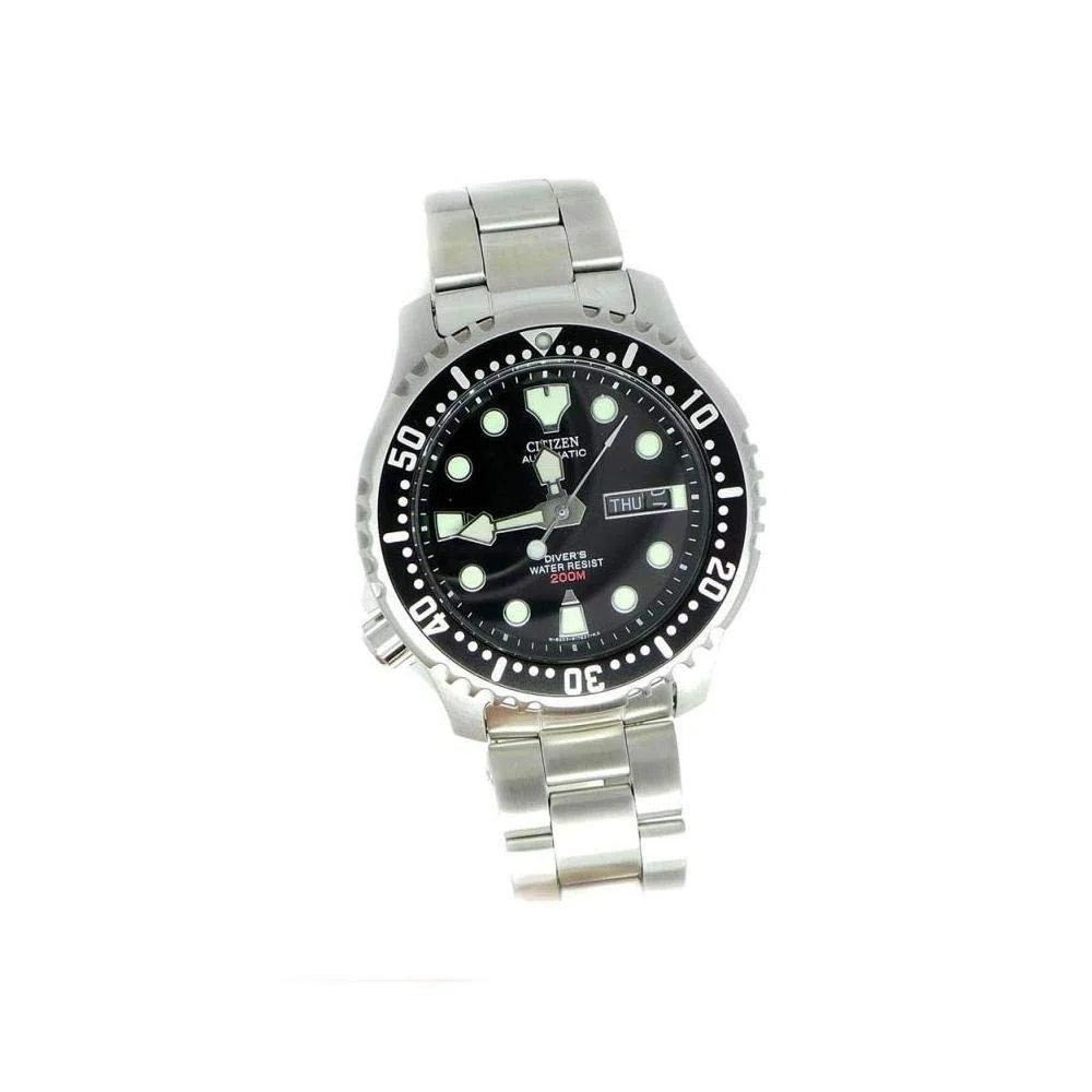 Citizen NY0040-50E - Reloj analógico automático para Hombre, Correa de Acero Inoxidable Multicolor
