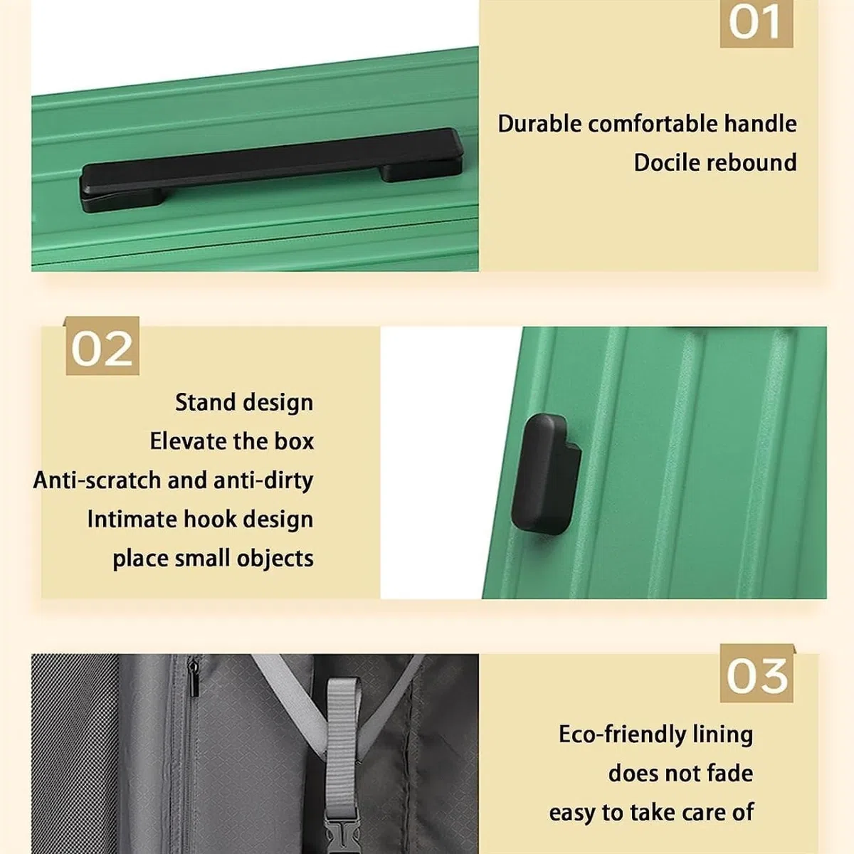 Maleta Equipaje Maleta de Viaje Premium Maletas con Interfaz USB Equipaje con Ruedas Ruedas universales Cerradura de combinación de Aduanas TSA Bolsas de Viaje