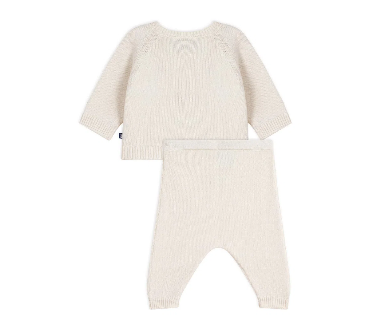 Petit Bateau Ensemble 2 Pièces Bébé En Tricot Et Cœurs Brodés A0dts01 Ropa DÍA Unisex bebé (Pack de 1)