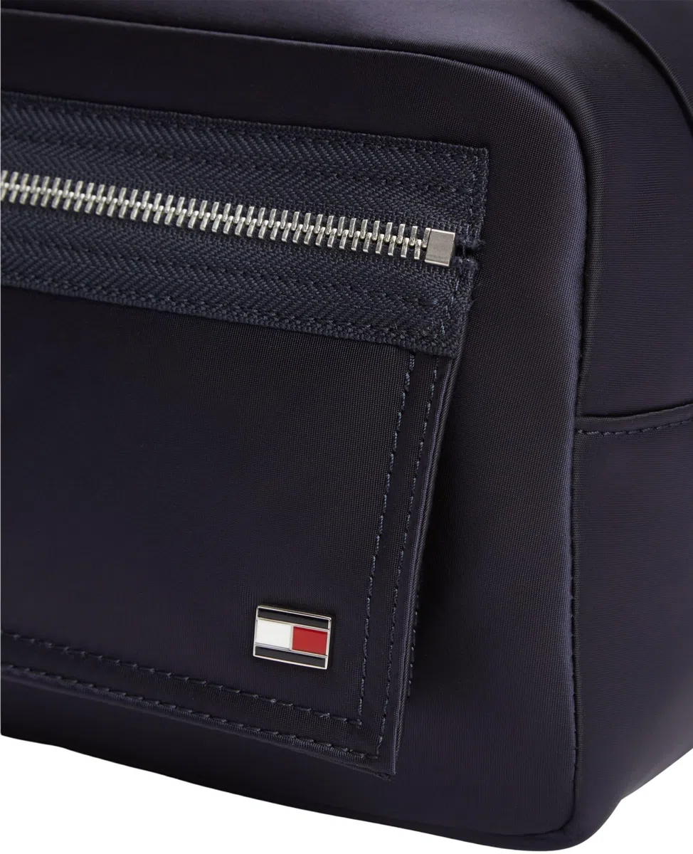 Tommy Hilfiger TH Travel Washbag AM0AM14111 - Bolsa de Aseo para Hombre, Color Azul (Space Blue), Talla única