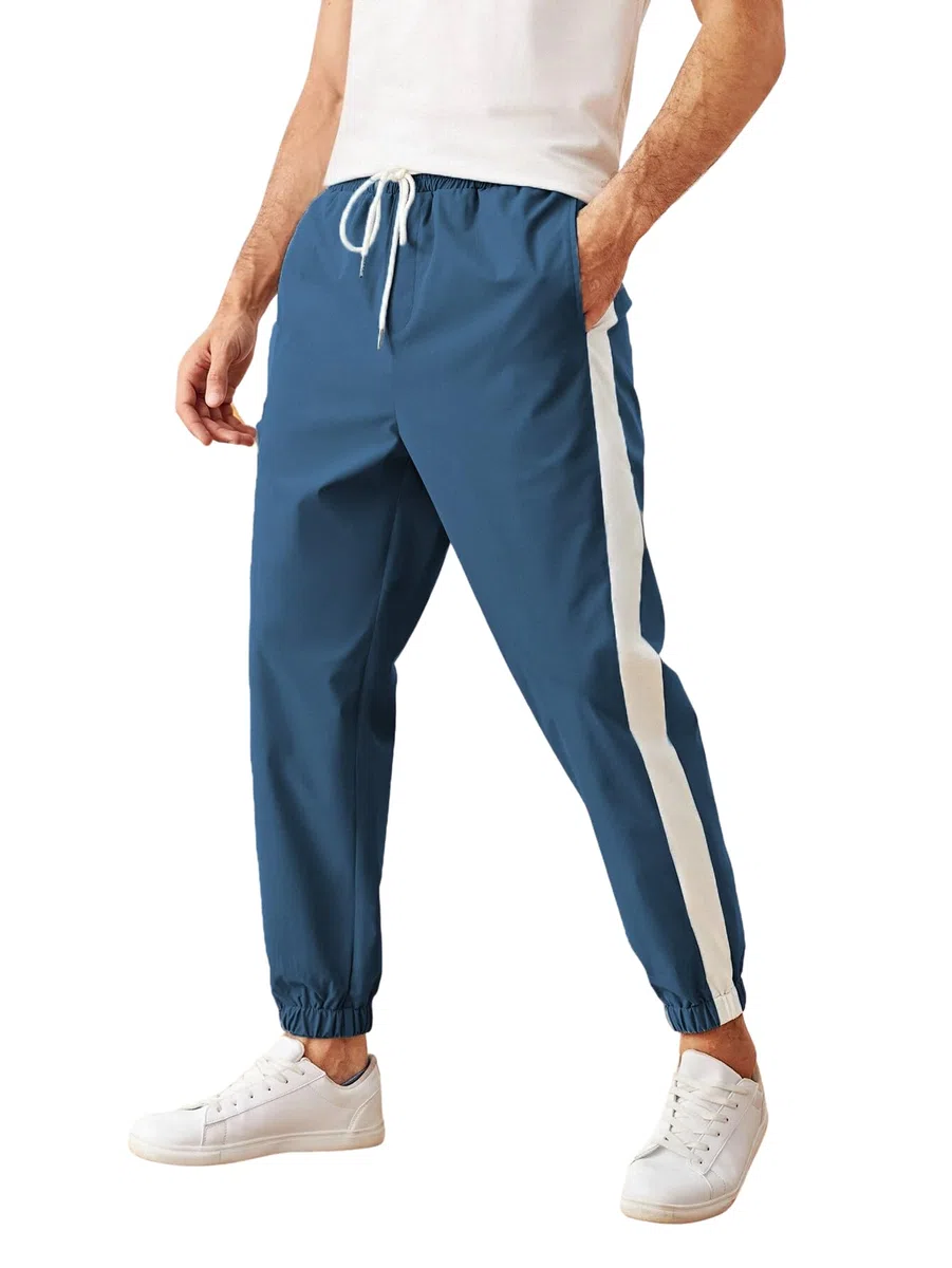 Lymio Pantalón de chándal de tiro medio para hombre