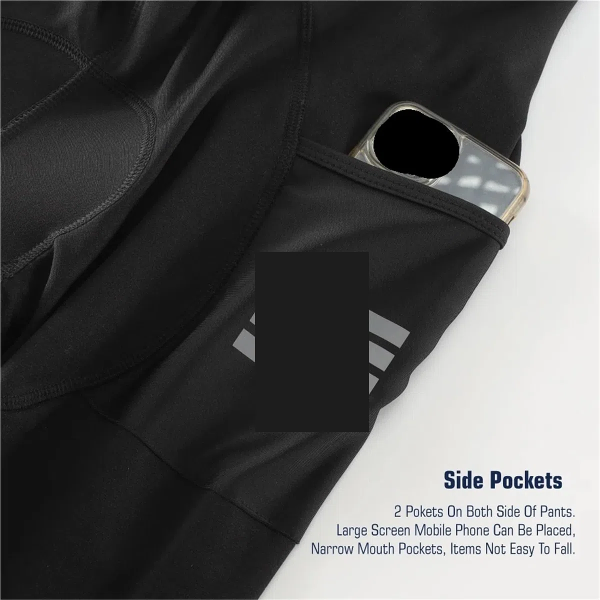 Culote Largo Ciclismo Pantalones con tirantes de ciclismo for hombre, pantalones térmicos de lana con almohadilla de secado rápido for invierno, medias largas con pechera de gama alta Culote Con Tiran