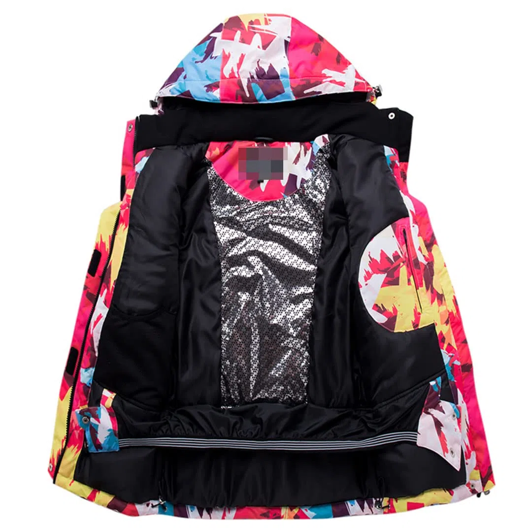 Disimlarl Ropa de esquí para mujer, traje de invierno y deportes al aire libre, chaqueta de nieve + tirantes, Picture Jacket2, XXL