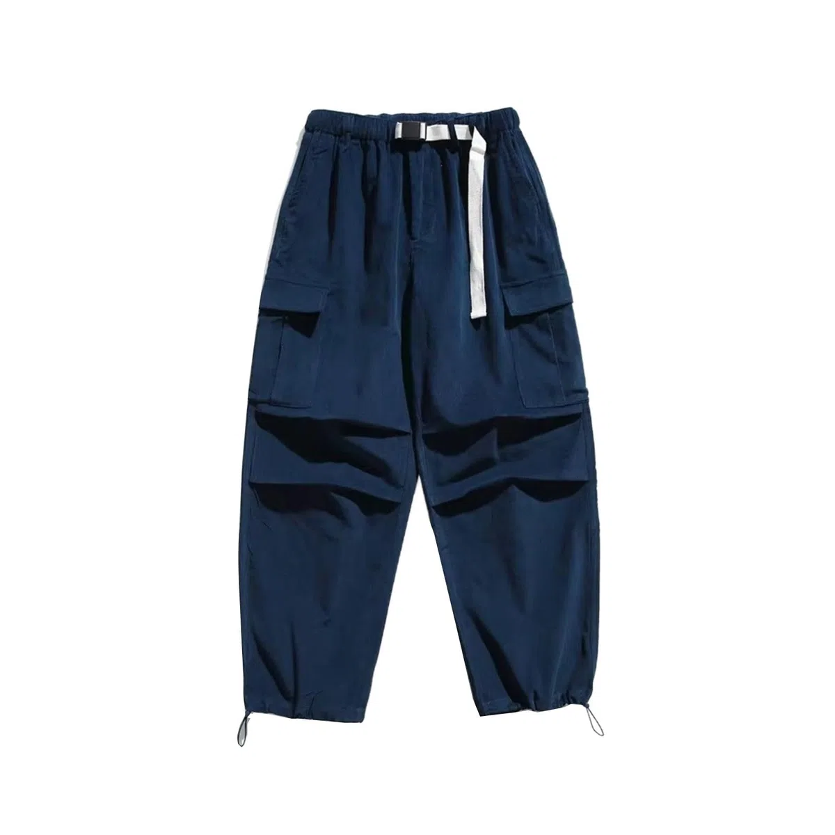 Pantalones de Carga de Pana para Hombre, Pantalones Unisex Holgados Casuales callejeros
