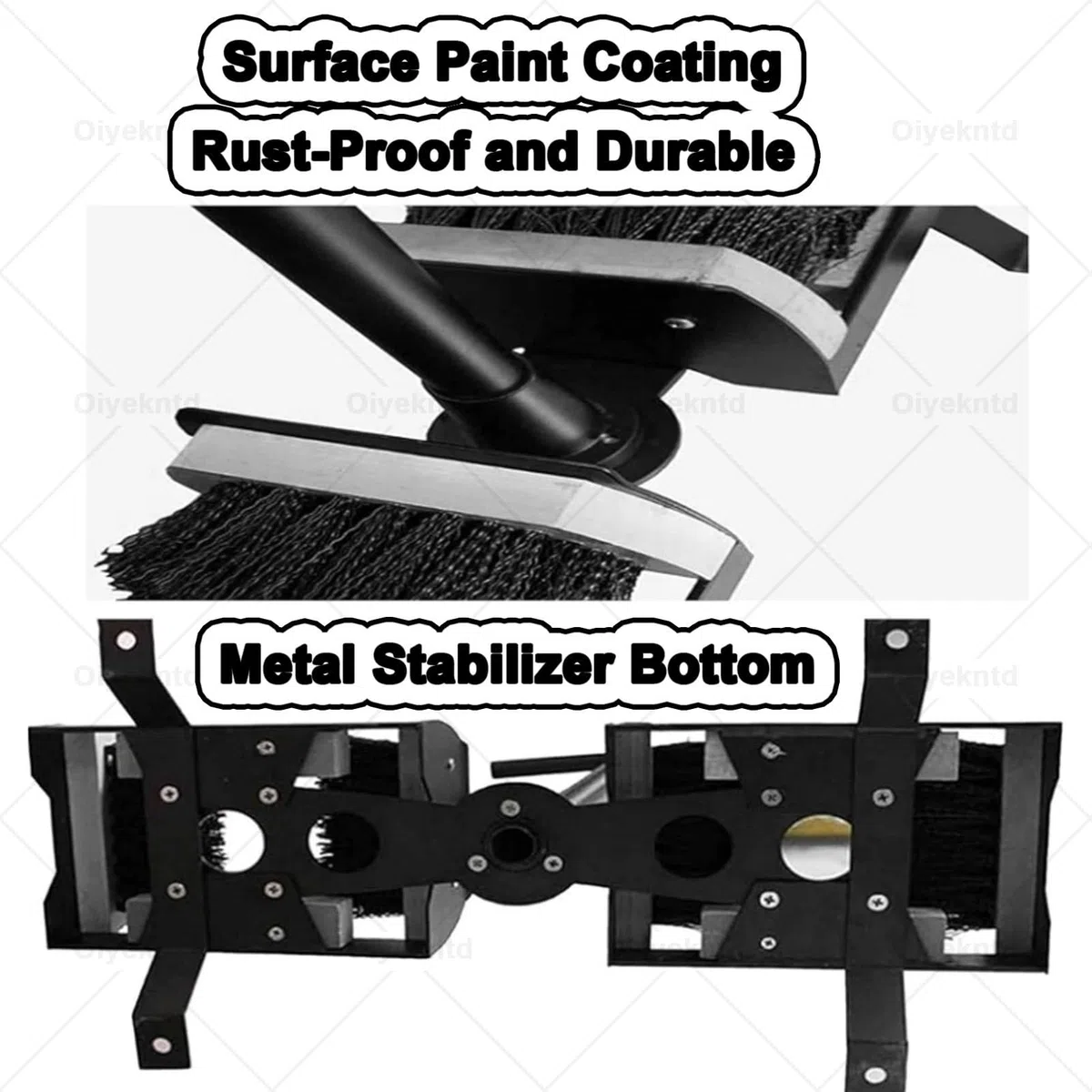 Rascador de botas resistente con asa, limpiador de zapatos para exteriores para una limpieza eficaz de botas y zapatos, ideal para todo el calzado al aire libre