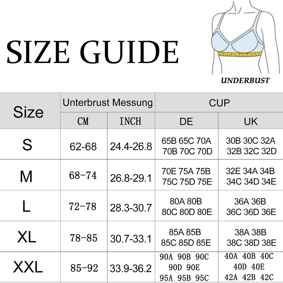 HANERDUN Sujetador Deportivo Mujer Soutien-Gorge de Sport Top Deportivo Alto Impacto Sujetadores Deportivos Sports Bra para Gimnasio Fitness Yoga