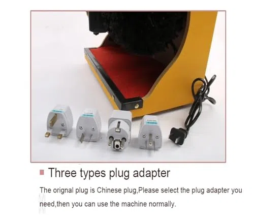 Máquina eléctrica limpiadora de zapatos, cepillo automático para botas y tenis, herramienta portátil de cuidado de suela de 45 W, funcionamiento silencioso de 60 dB