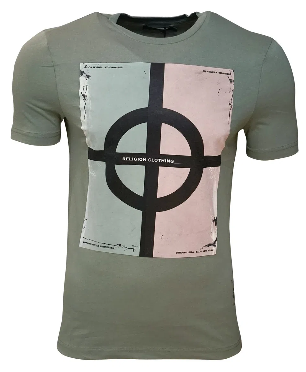 Religion Clothing Legionnaires - Camiseta para hombre, Moss., S