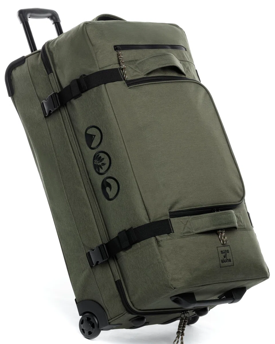 Gran Bolsa de Viaje con 2 Rollos de Kane Trolley Maleta de 80 cm Bolsa de Deporte Grande Trolley de Viaje