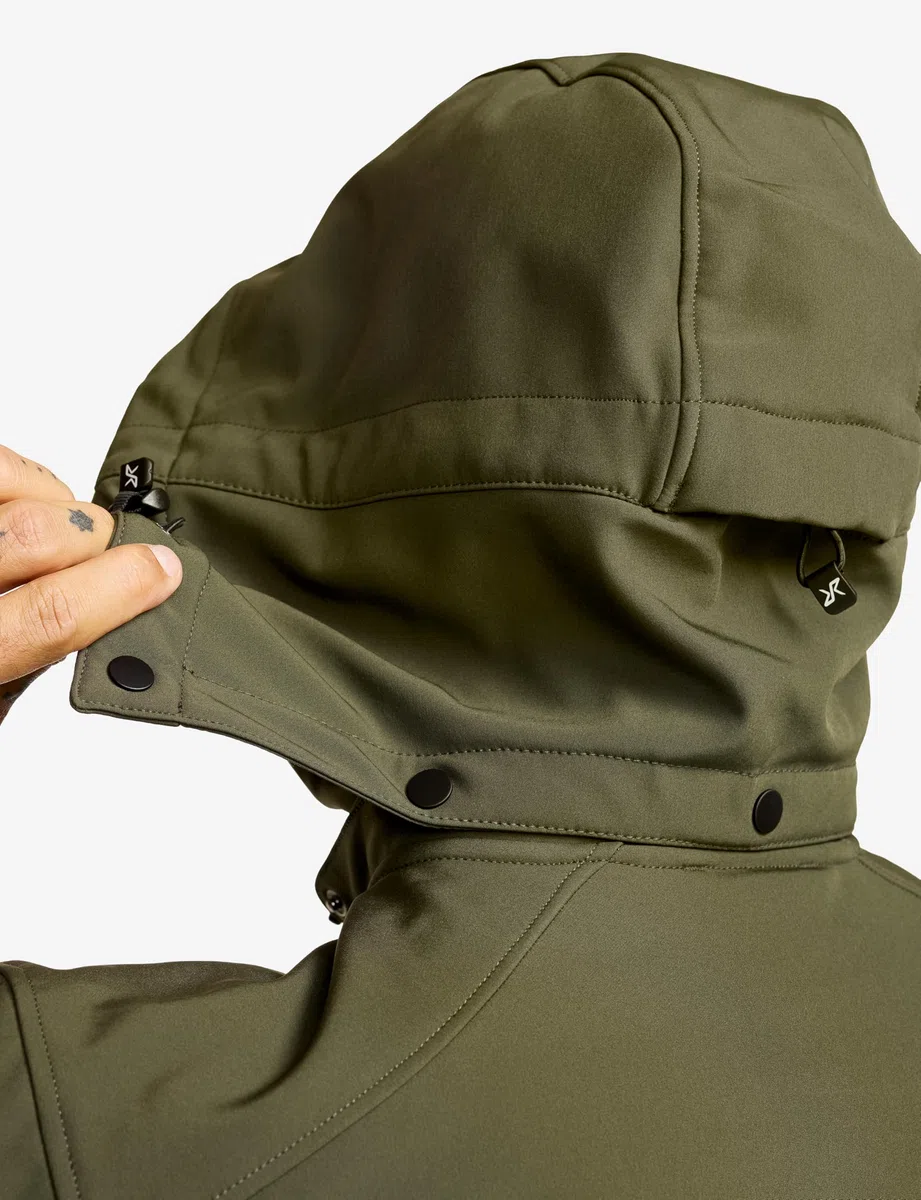 RevolutionRace Hiball Softshell Jacket para Hombre, Chaqueta de Exterior para Senderismo