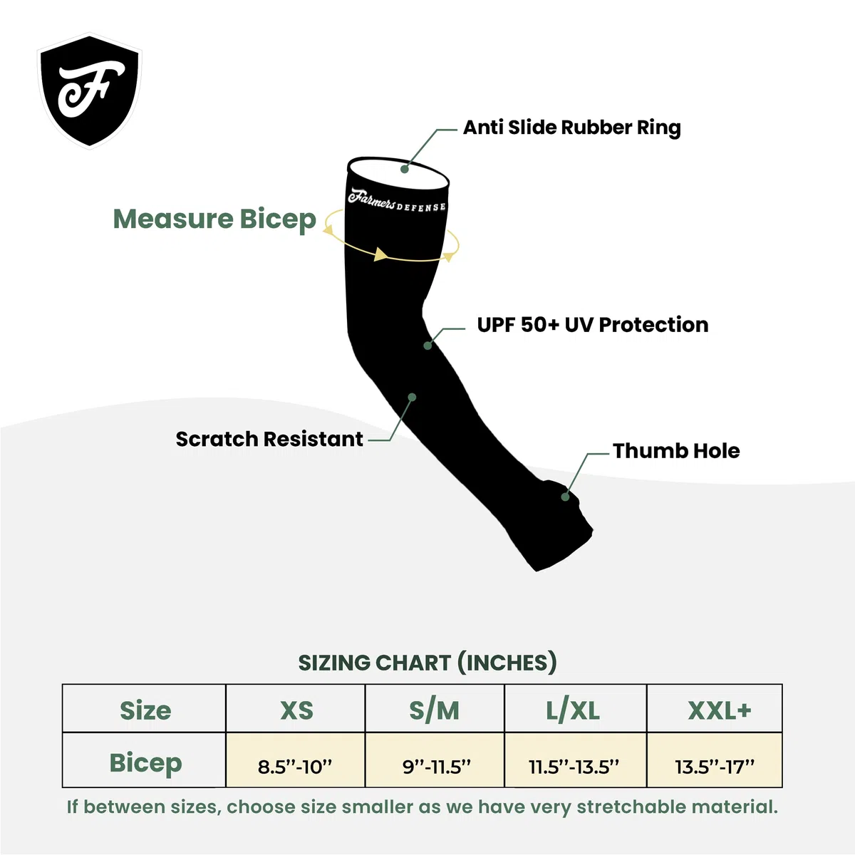 FARMER'S DEFENSE Mangas: funda protectora resistente a los arañazos para la piel y protección solar UV, para jardinería, cosecha, deportes, al aire libre, unisex