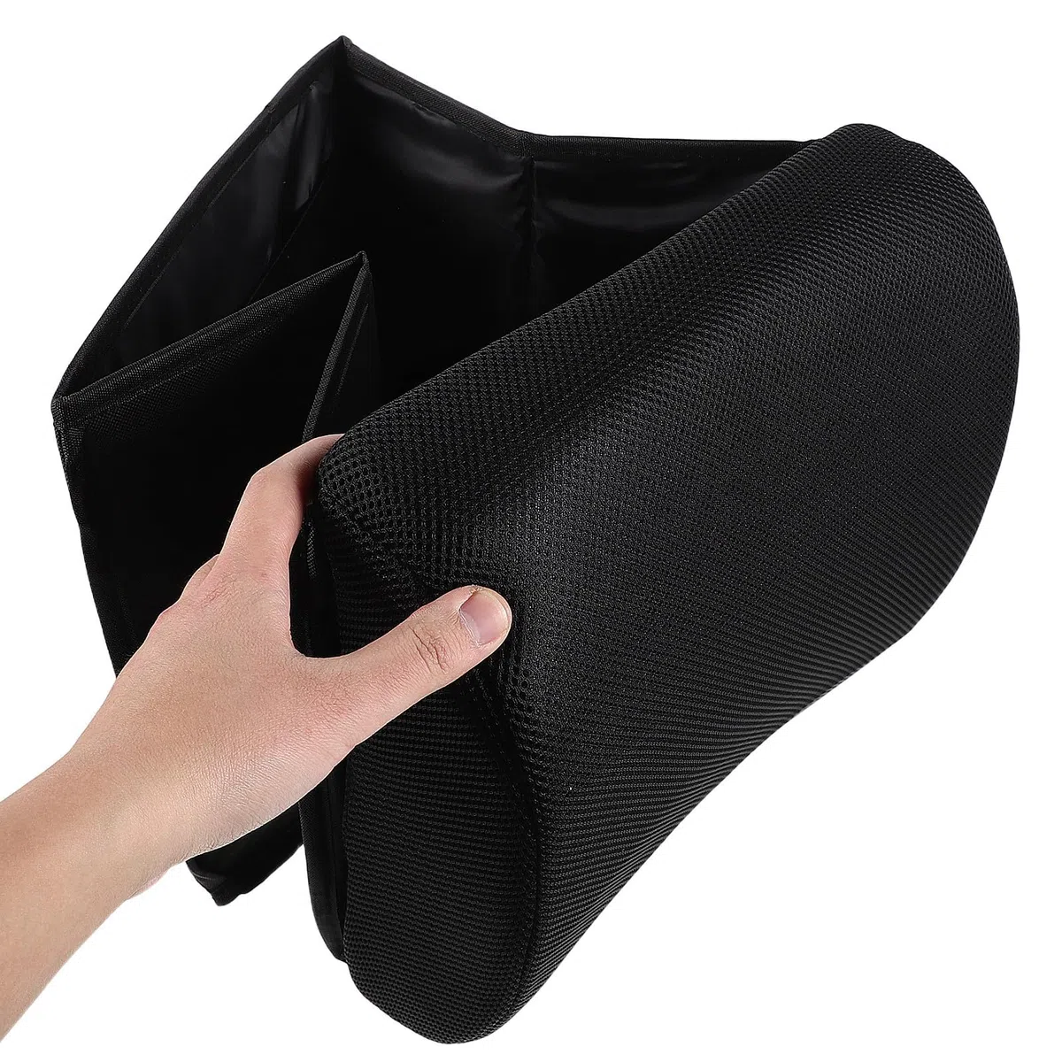 OUNONA Organizador de Maletero Plegable para Coche con Múltiples Compartimentos, Material de Poliéster y Esponja, Fácil de Limpiar Asas Reforzadas para Viajes en Suv