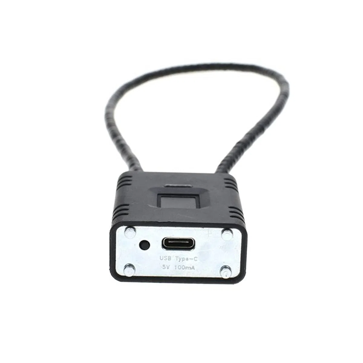 Candado Portátil De Huellas Dactilares, Ideal para Mochila, Equipaje Y Maleta Candado De Seguridad con Cable De Acero,Negro