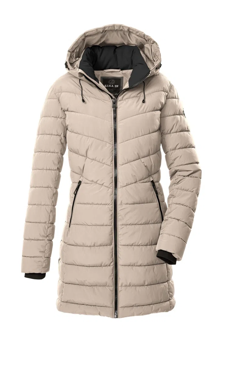 G.I.G.A. DX Gw 74 Wmn Qltd Prk Parka acolchada/parka funcional con aspecto de plumón y capucha con cremallera Mujer