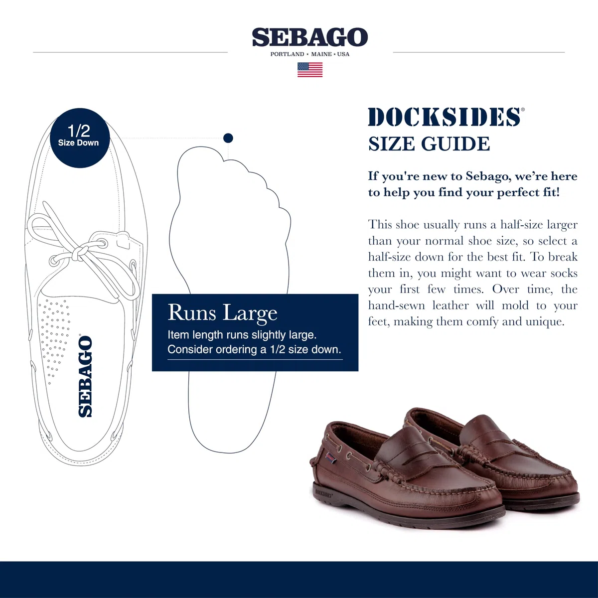 Sebago Portland Spinnaker - Náuticos Hombre