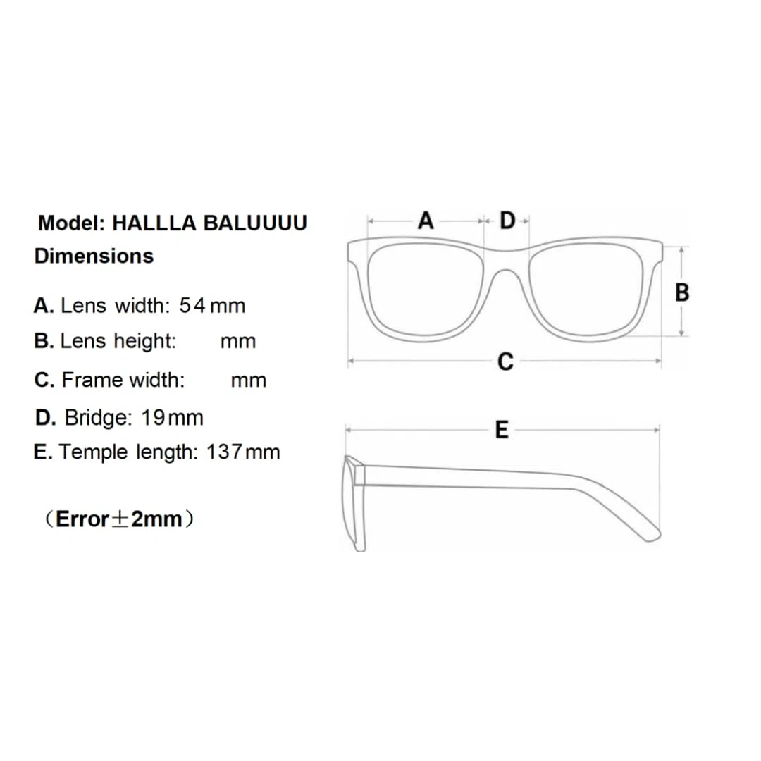 Gafas de sol con montura gruesa de acetato y protección UV400.