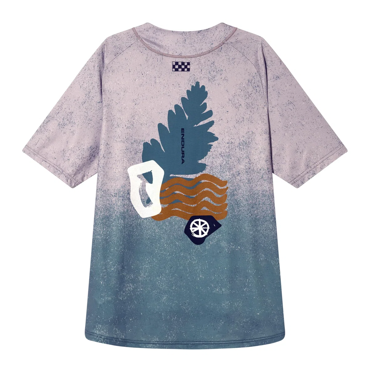 Endura SingleTrack - Camiseta de manga corta con estampado de ciclismo para hombre