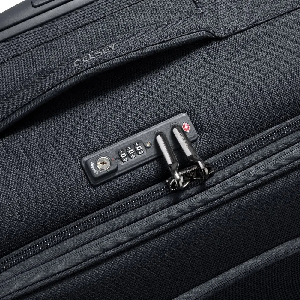 DELSEY Trolley EXPANDIBLE 4 Ruedas Dobles 78 CM Reciclado
